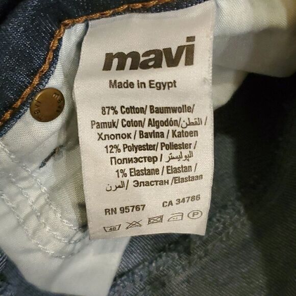 Mavi Jeans high rise cuffed denim shorts - Picture 3 of 8